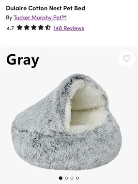 Dulaire Cotton Nest Pet Bed